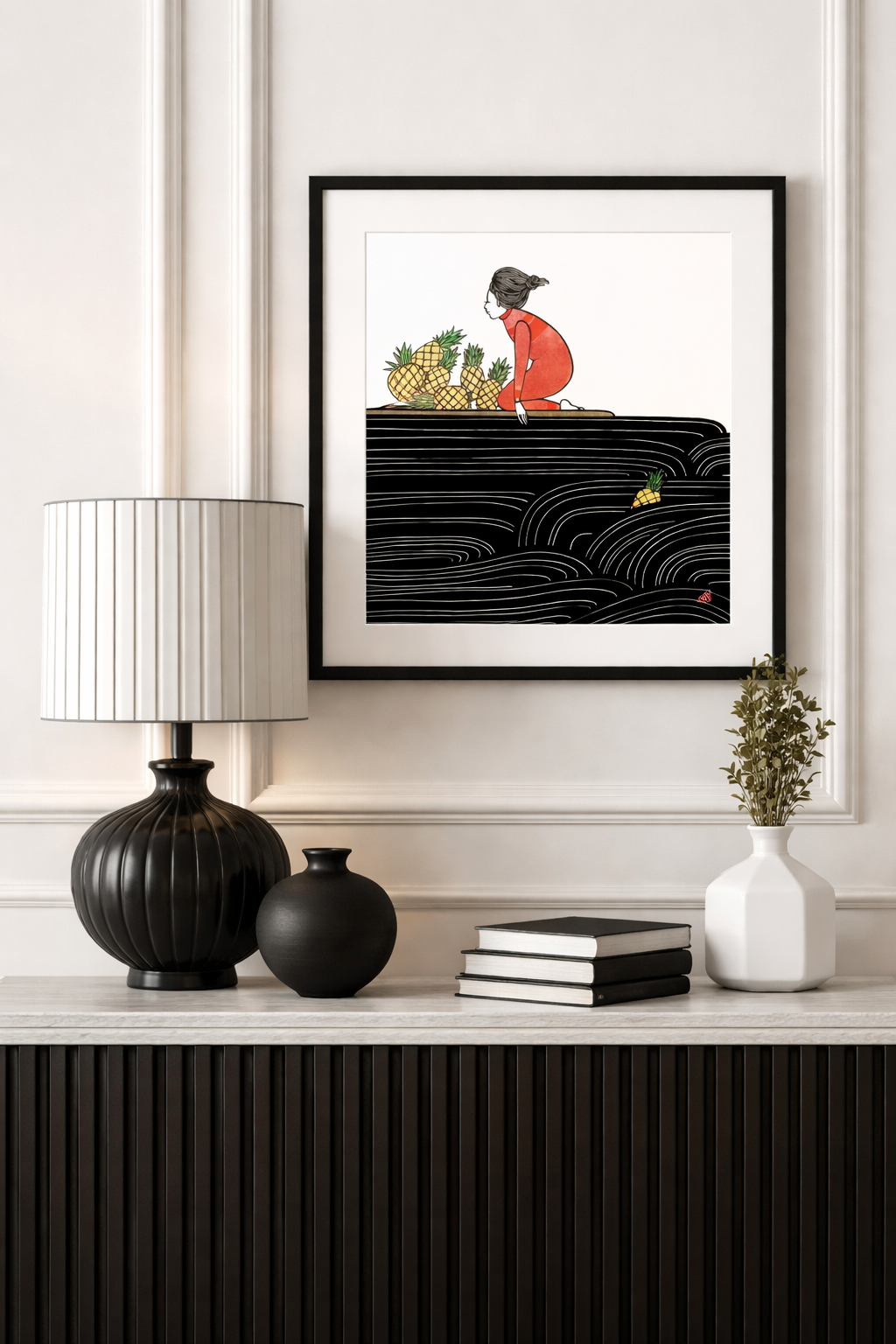 Pineapples by Kris Goto, 8x10