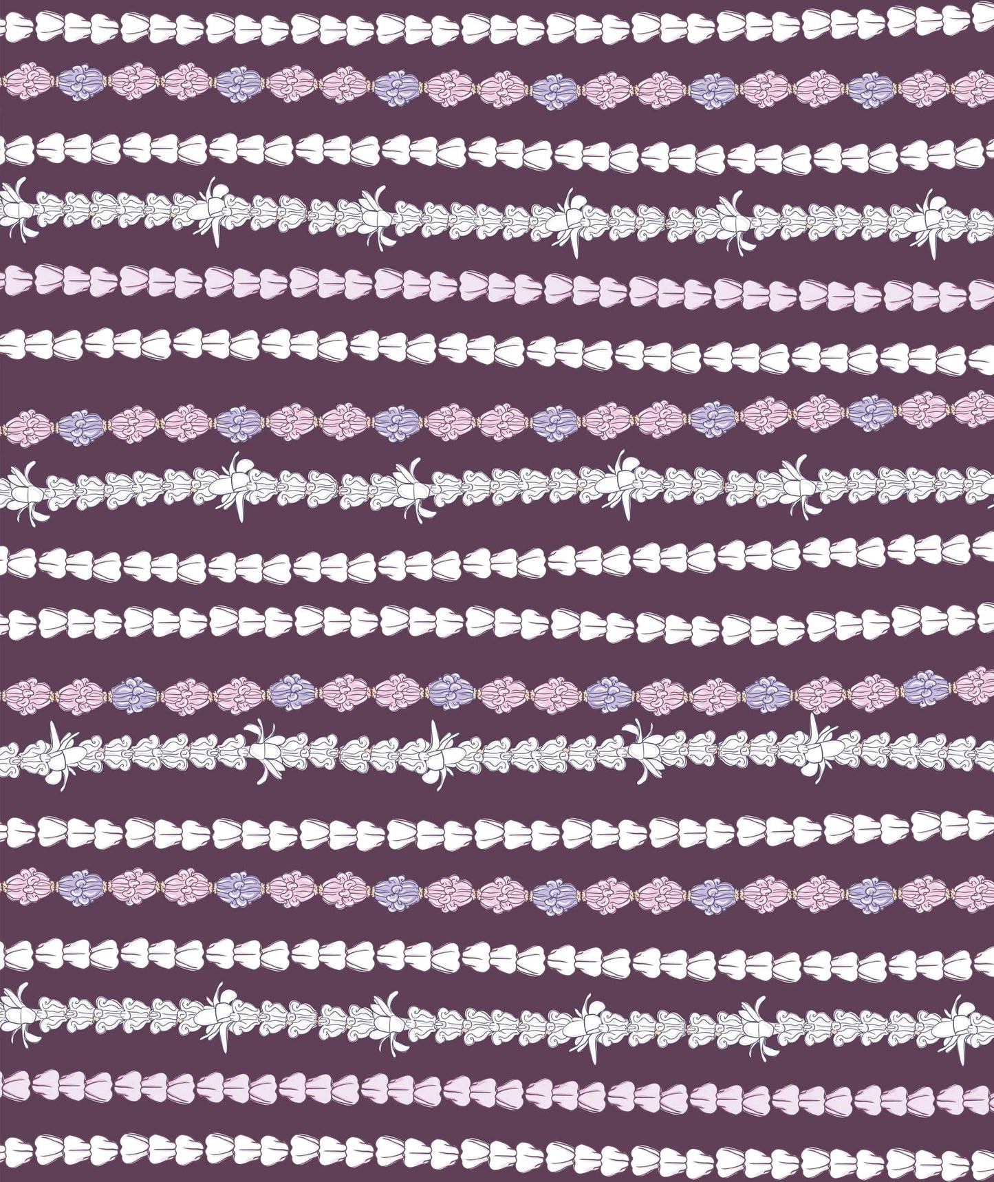 Crown Flower Pareo Sarong - Tag Aloha