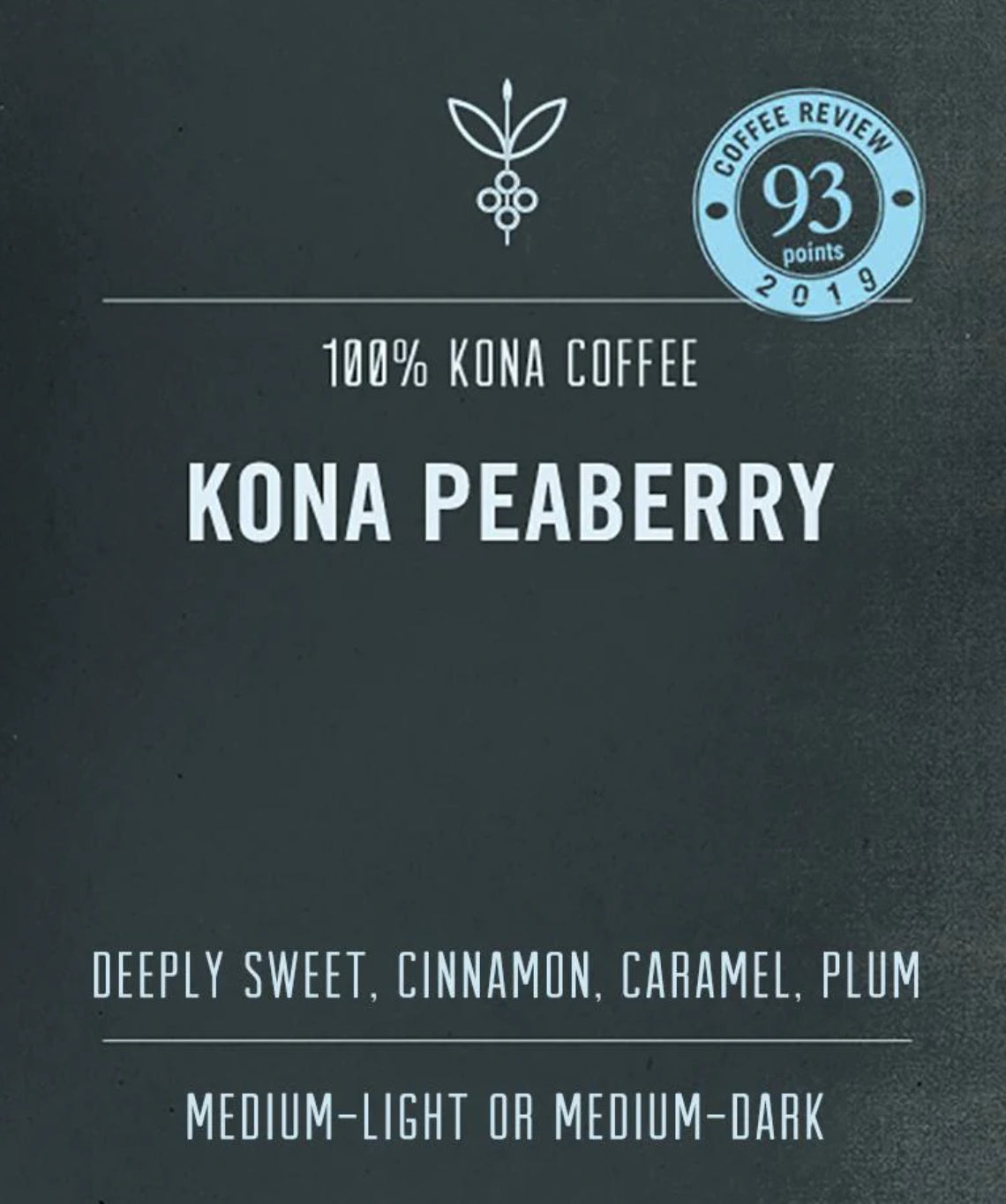 Kona Peaberry- Big Island Coffee Roasters
