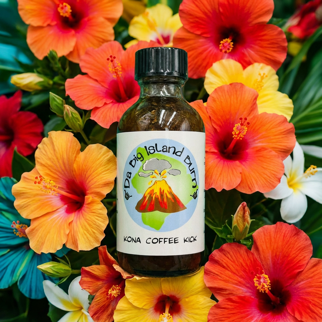 2oz Da Big Island Burn Gift Set