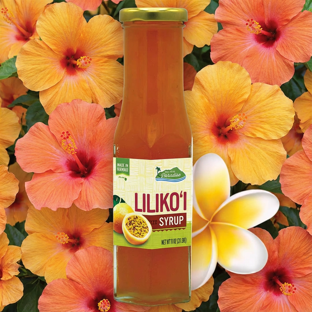 Lilikoi Syrup- Dip Into Paradise