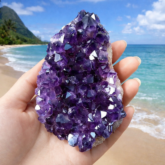 Brazilian Amethyst Cluster