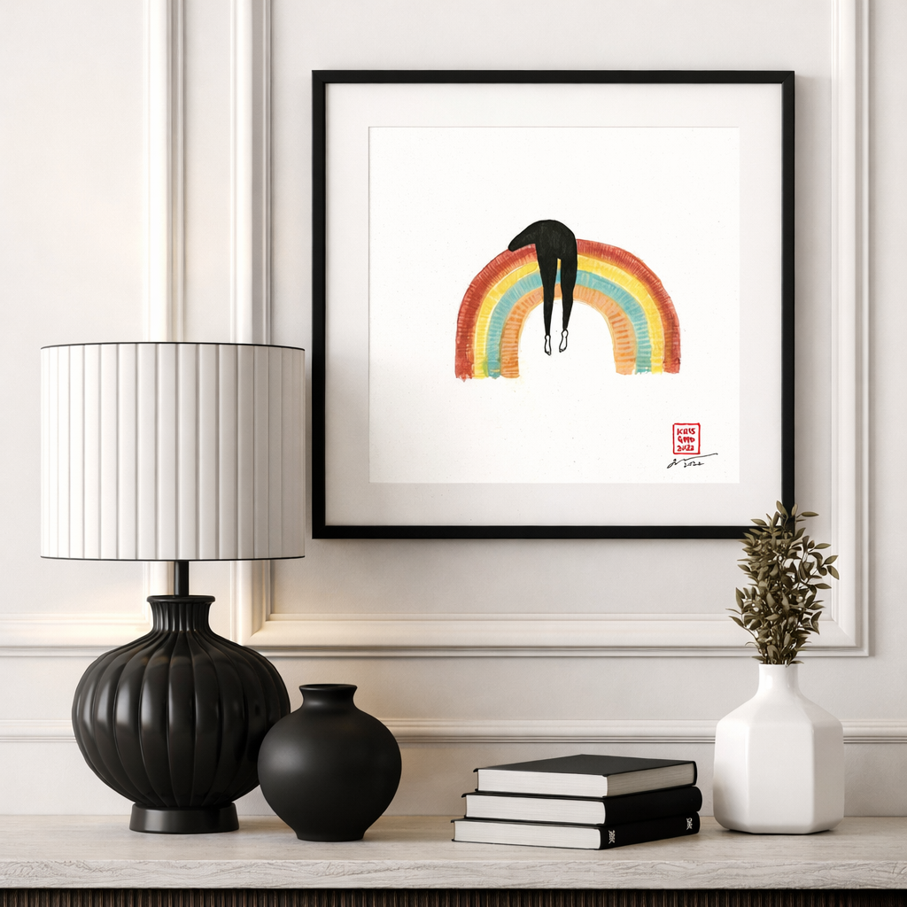 Rainbow Mood by Kris Goto, 8x10