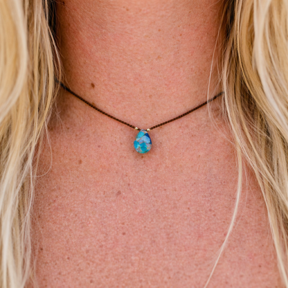 Ab Seas Silk Necklace