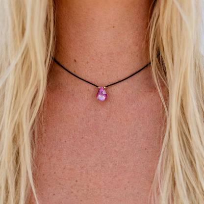 Ab Seas Silk Necklace