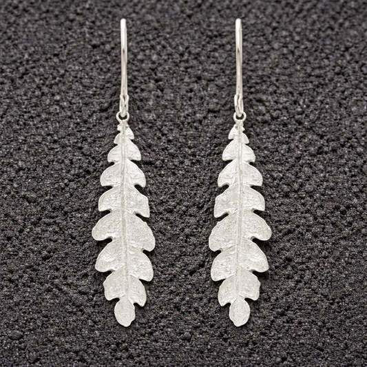 Forest Fern Earrings - Catherine Weitzman