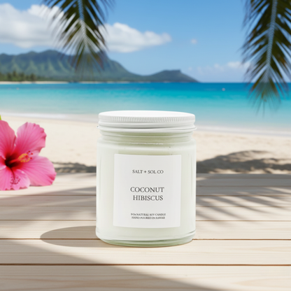 Salt + Sol Candles 9oz