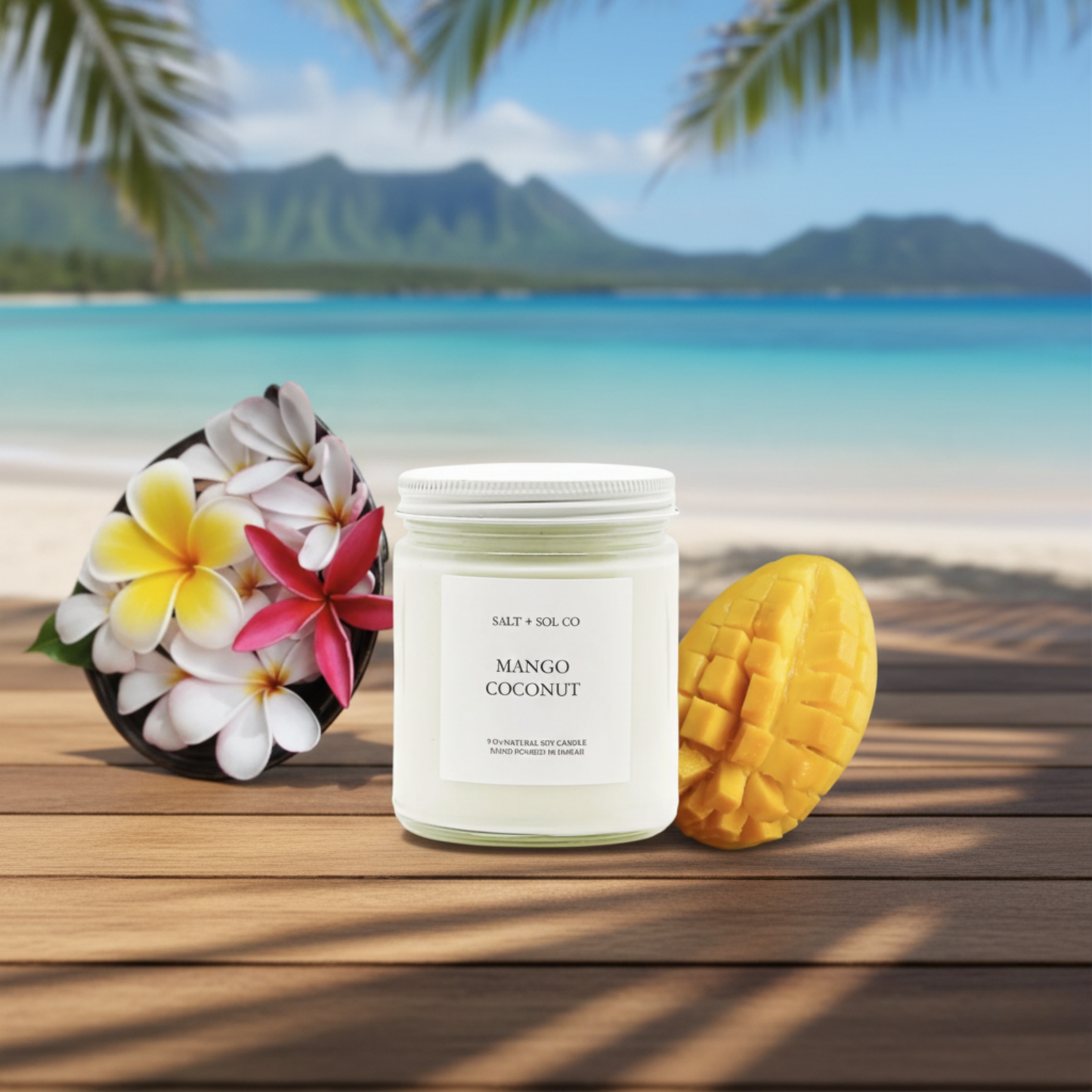 Salt + Sol Candles 9oz