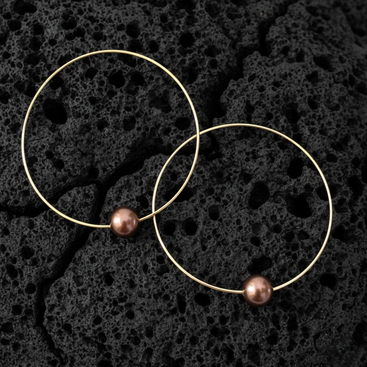 Hula Hoop Earrings - ss - Leighton Lam