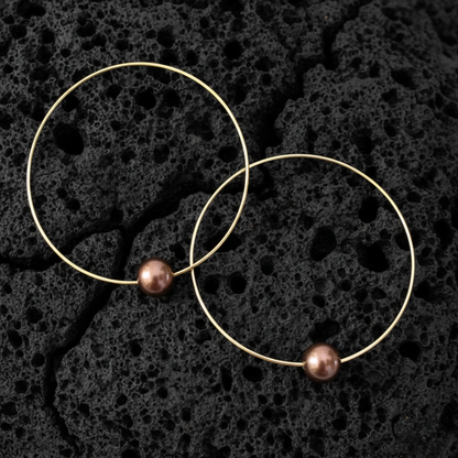 Hula Hoop Earrings - ss - Leighton Lam