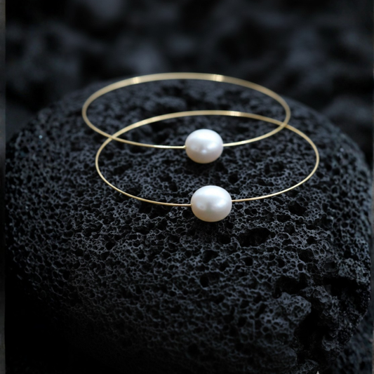 Hula Hoop Earrings - ss - Leighton Lam