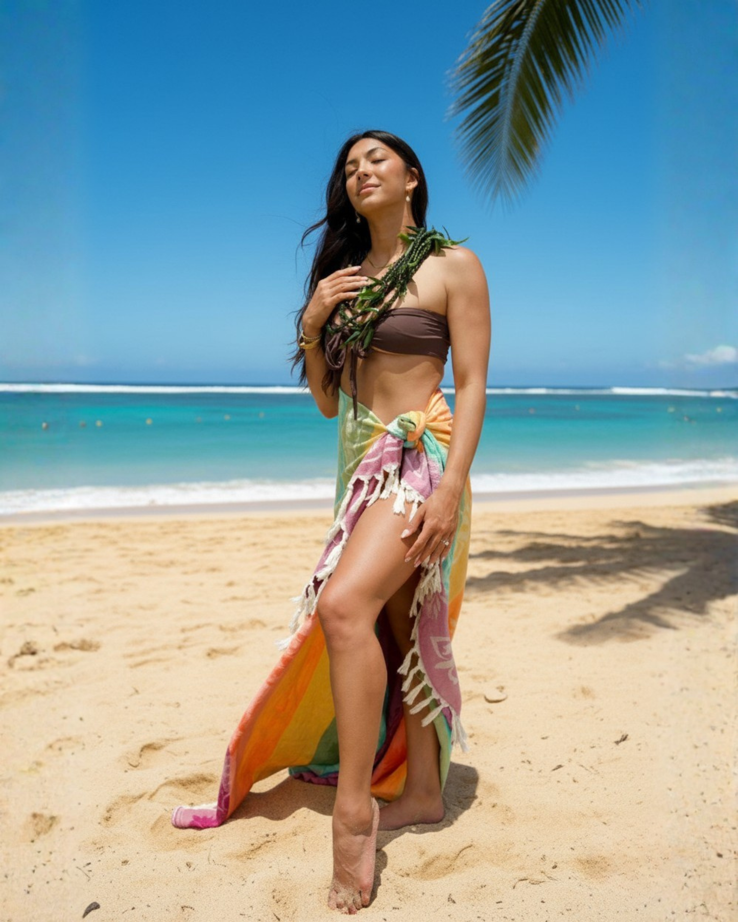 Ānuenue Luxurious Blanket for 2 - Eha