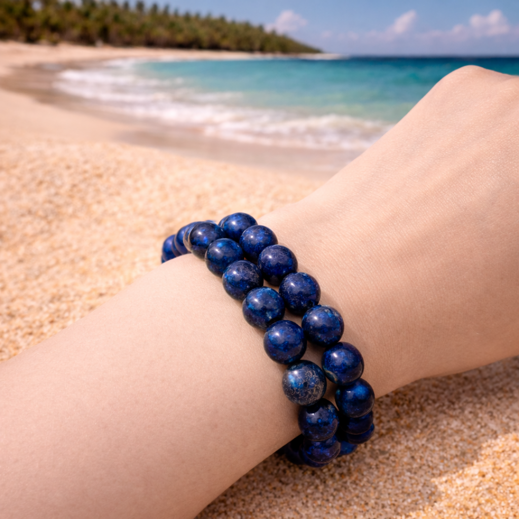 Lapis Bracelet 8mm