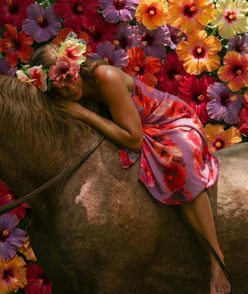 Lei Lady Pareo Sarong with Ocean Dreamer - Tag Aloha