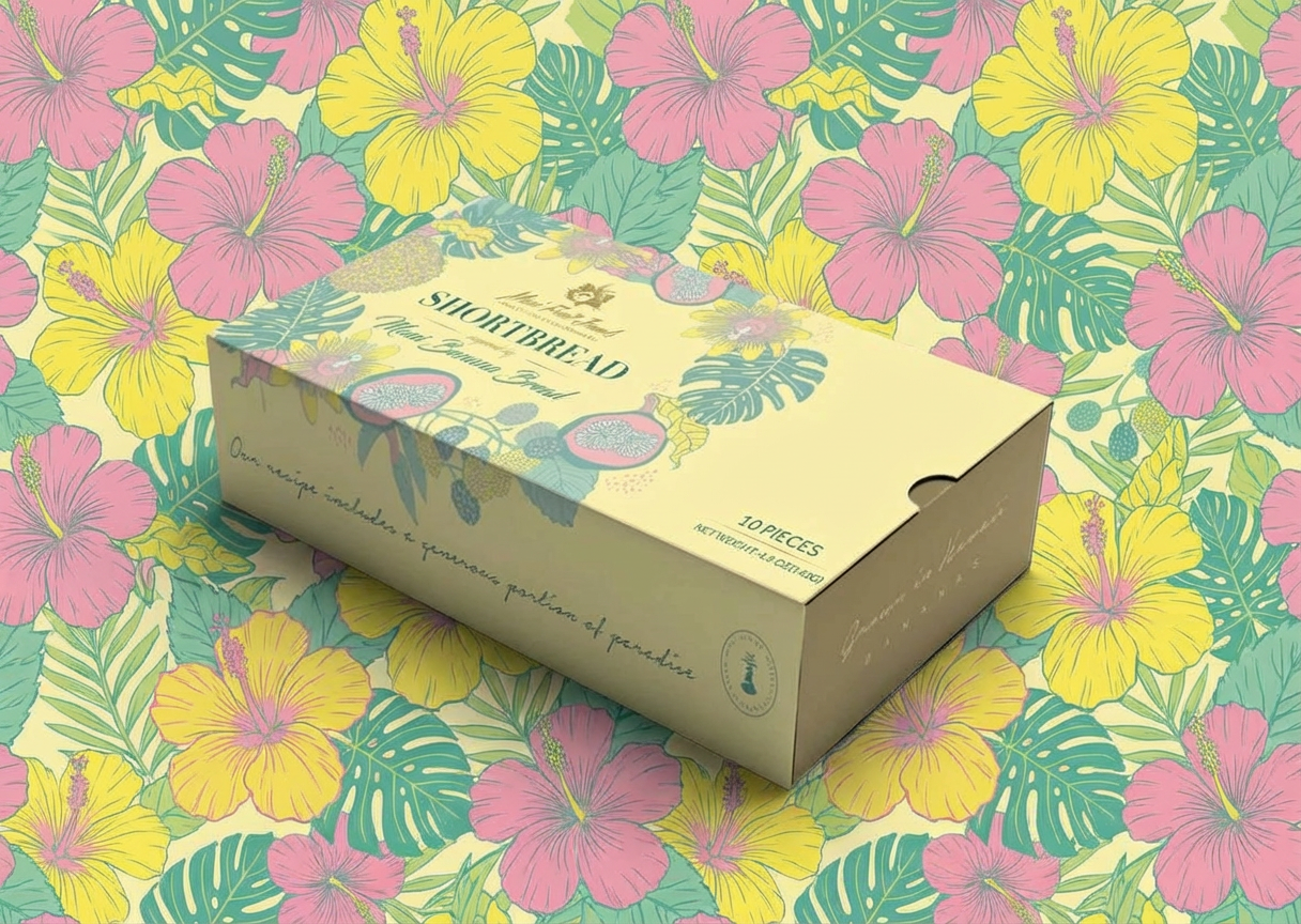 Maui Fruit Jewels Shortbread