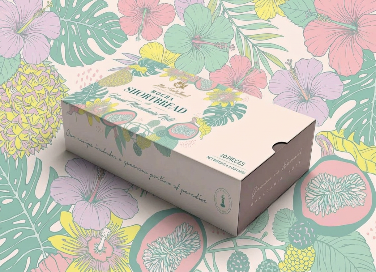 Maui Fruit Jewels Shortbread