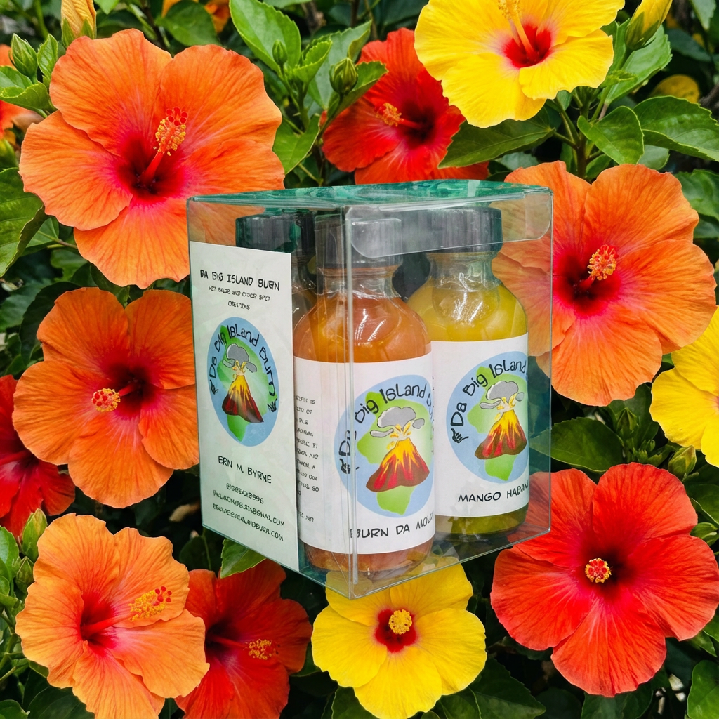 2oz Da Big Island Burn Gift Set