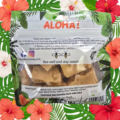Lava Candy- Macadamia Nut Brittle