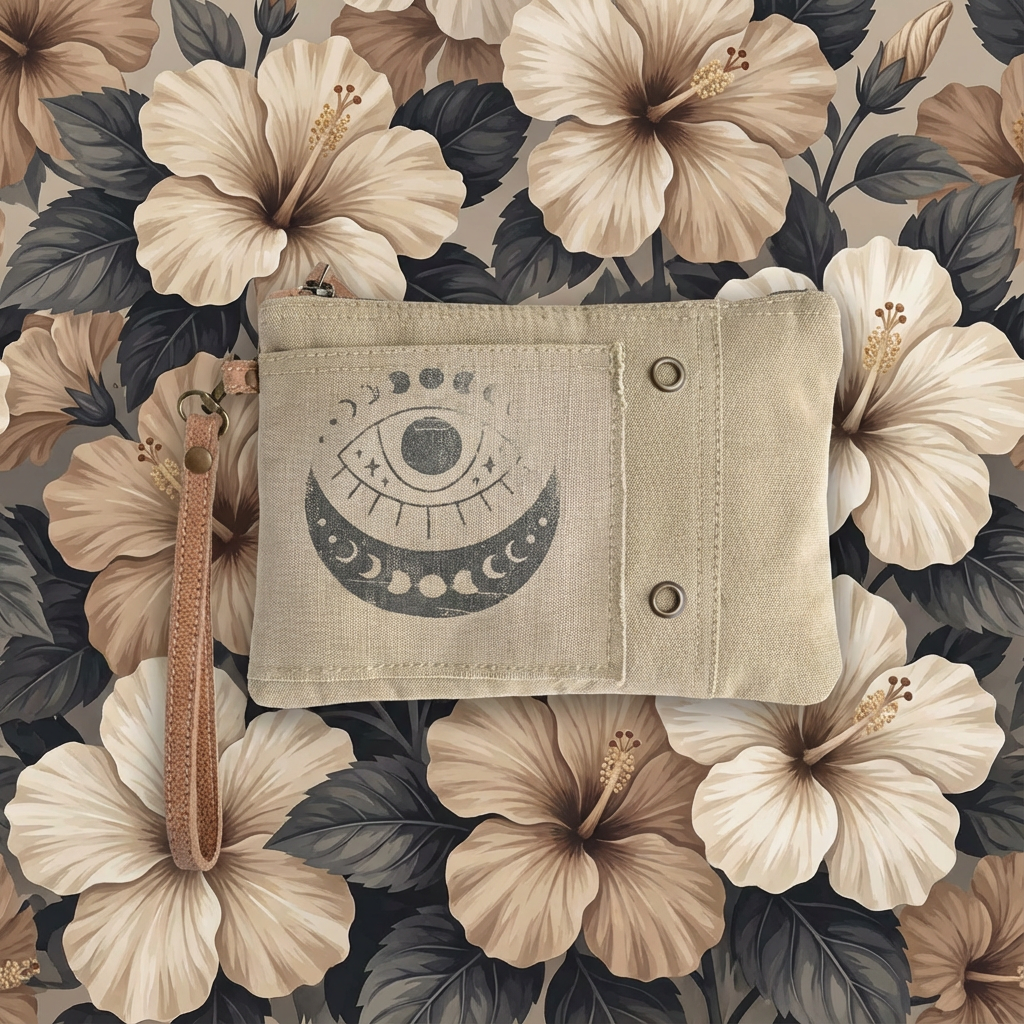 Distressed evil eye wristlet- Clea Ray