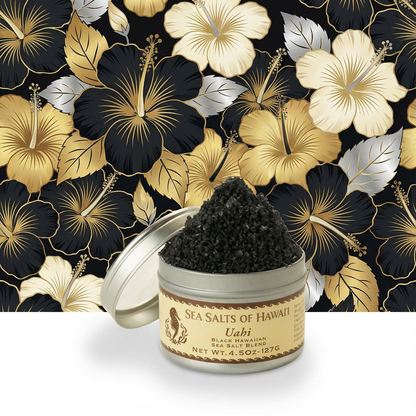 Hawaiian Sea Salts 4.5 ounce tin - Sea Salts of Hawaii Salt