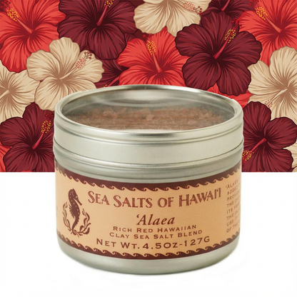 Hawaiian Sea Salts 4.5 ounce tin - Sea Salts of Hawaii Salt