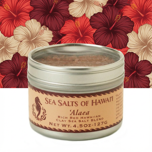 Hawaiian Sea Salts 4.5 ounce tin - Sea Salts of Hawaii Salt