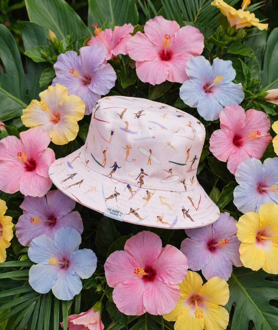 Queens of Waikiki Bucket Hat - Tag Aloha