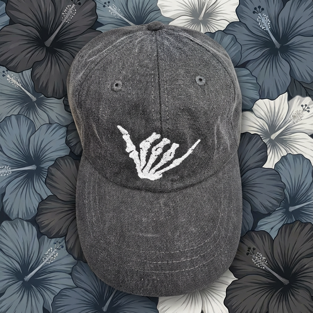 Shaka Skeleton Hat- HI Family