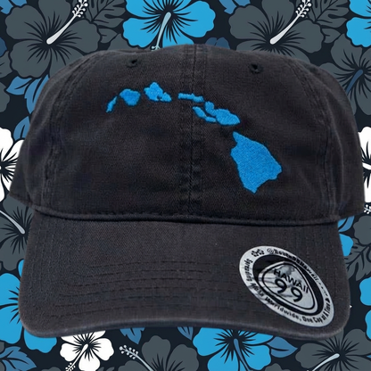 Hawaii Island Baseball Dad Cap - Route 99