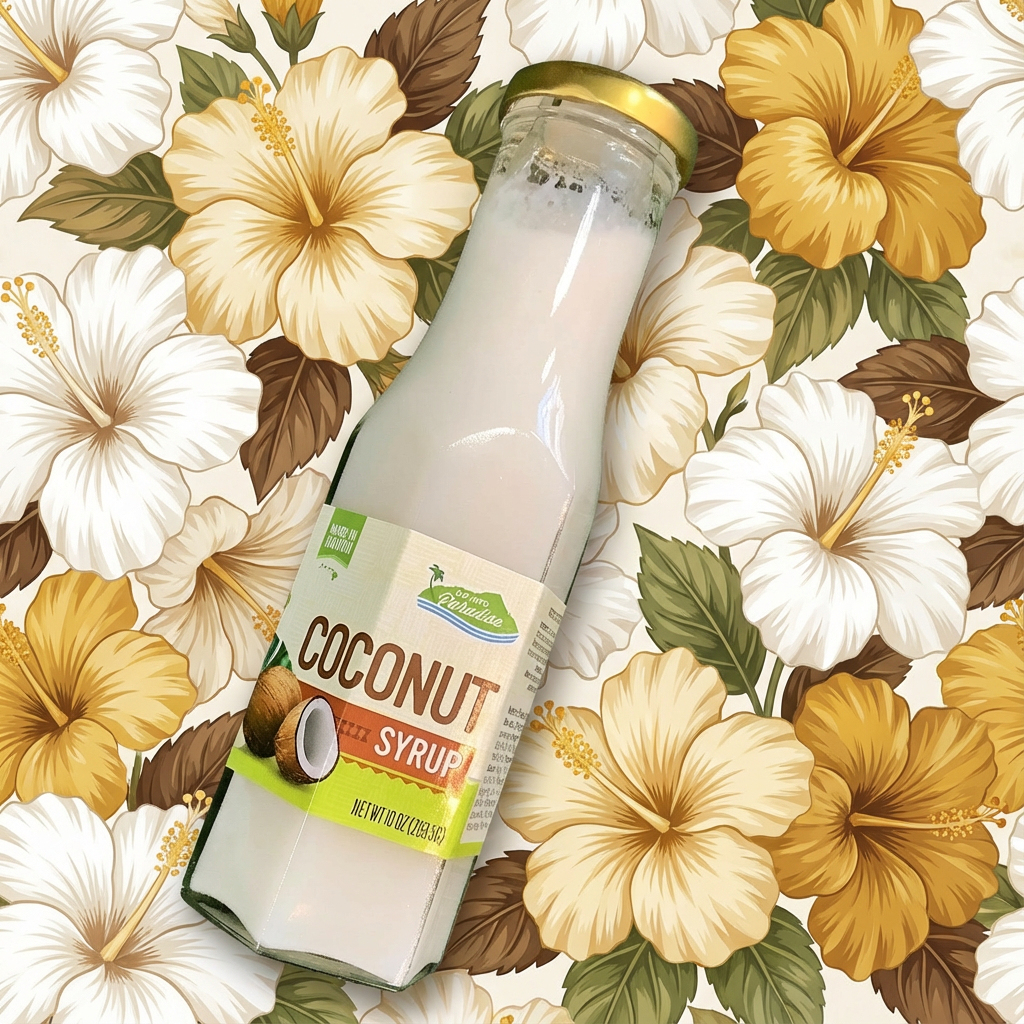 Coconut Syrup - Dip into Paradise