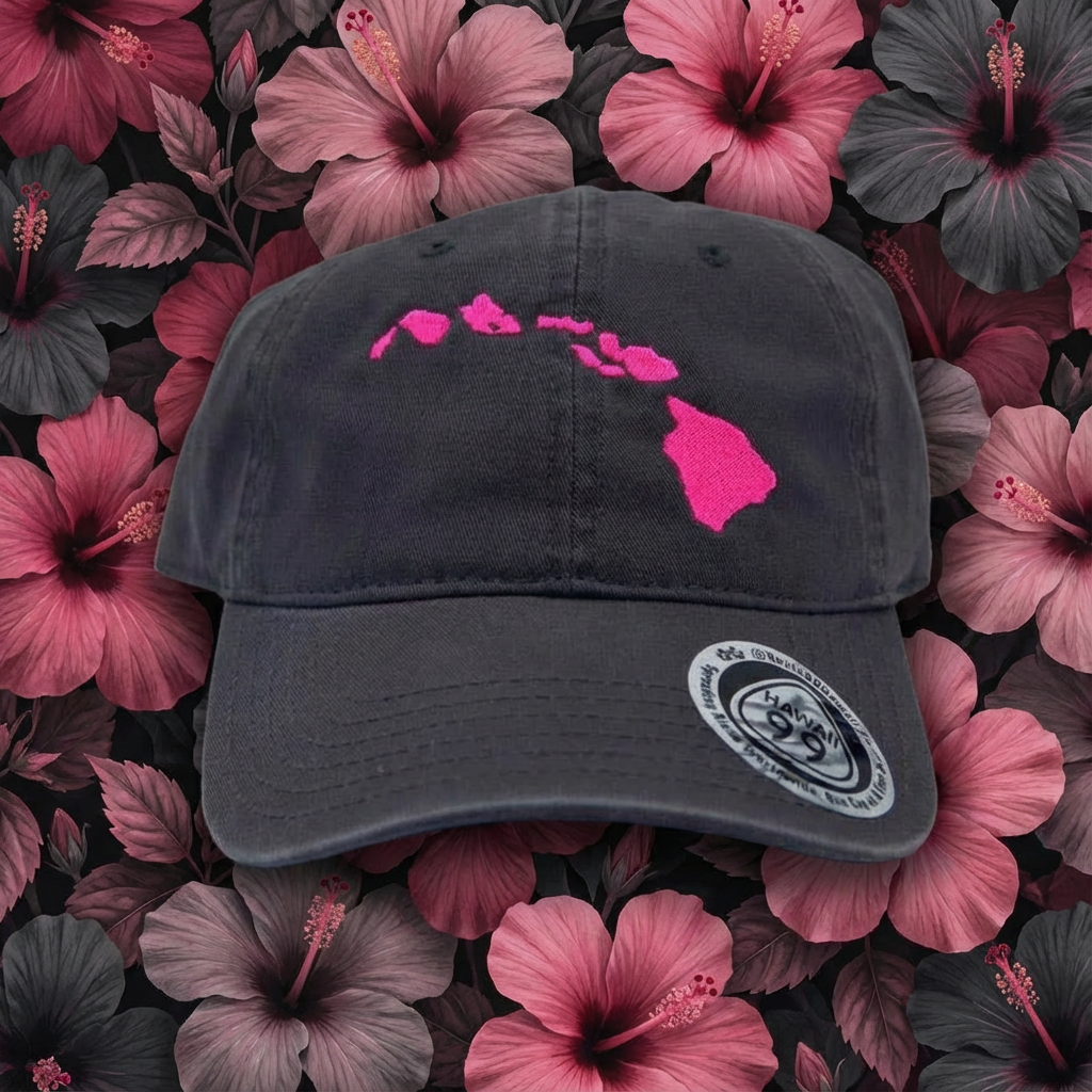 Hawaii Island Baseball Dad Cap - Route 99