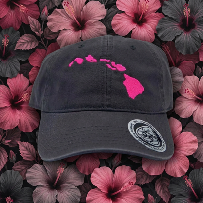 Hawaii Island Baseball Dad Cap - Route 99
