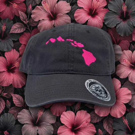 Hawaii Island Baseball Dad Cap - Route 99